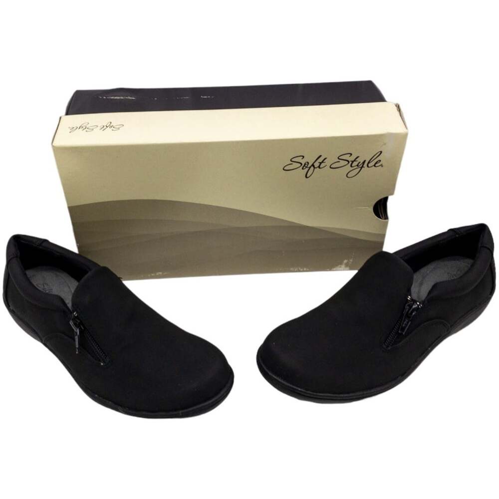 Soft Style by Hush Puppies Joella Loafer Women's 6.5 Black NWB